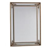 Josephine XL Gold Wooden Mirror